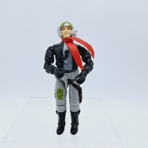 GI Joe Hasbro 1988 Ghostrider V1 Phantom X-19 Stealth Fighter Pilot Complete