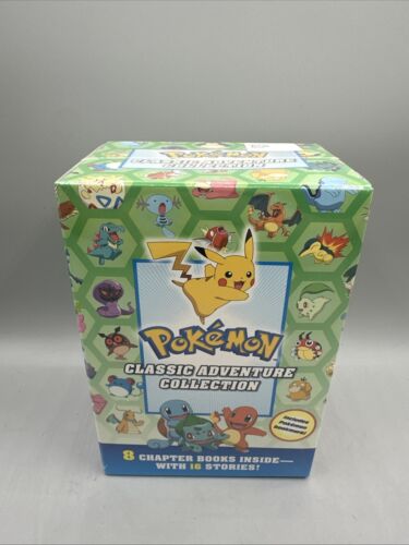 Pokemon Classic Adventure Collection 8 Chapter Books Factory Sealed
