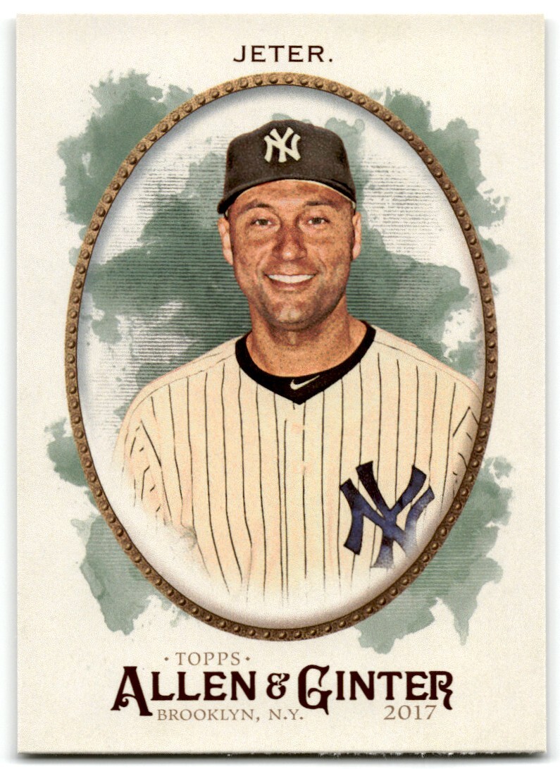 2017 Topps Allen & Ginter Derek Jeter New York Yankees #7