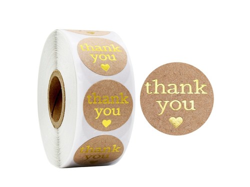 Thank You Stickers & Hand Made Round Labels Envelope Seal Business Seals UK - Picture 4 of 33