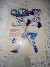 Wheaties/General Mills Magazine Ad 1969 - 8.5 by 11 From MN Twins Program