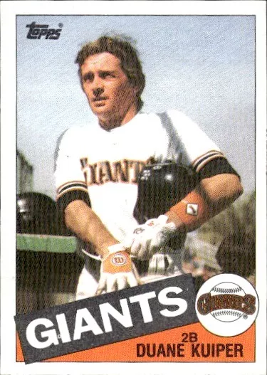 Duane Kuiper trading card