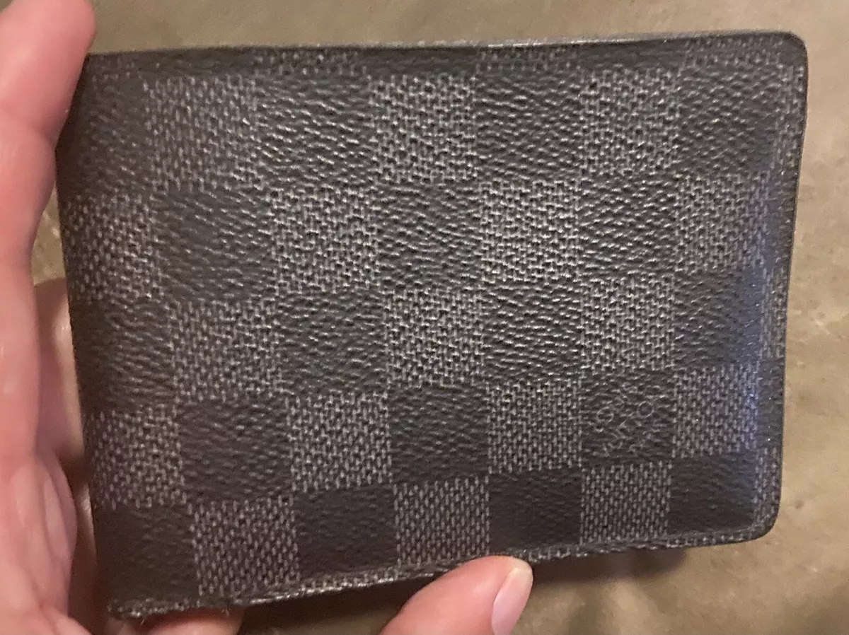 Louis Vuitton Multiple Wallet Graphite Damier Graphite