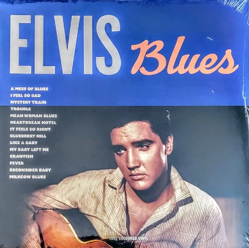 ELVIS PRESLEY BLUES - 180 GRAM BLUE COLORED VINYL LP " NEW, SEALED "