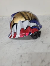 MSA 495736  V-Gard Type-1  Class-e with Squeeze adjust Liner American Flag