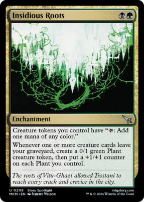 x4 Insidious Roots MKM MTG 208 UNCOMMON M/NM 4x