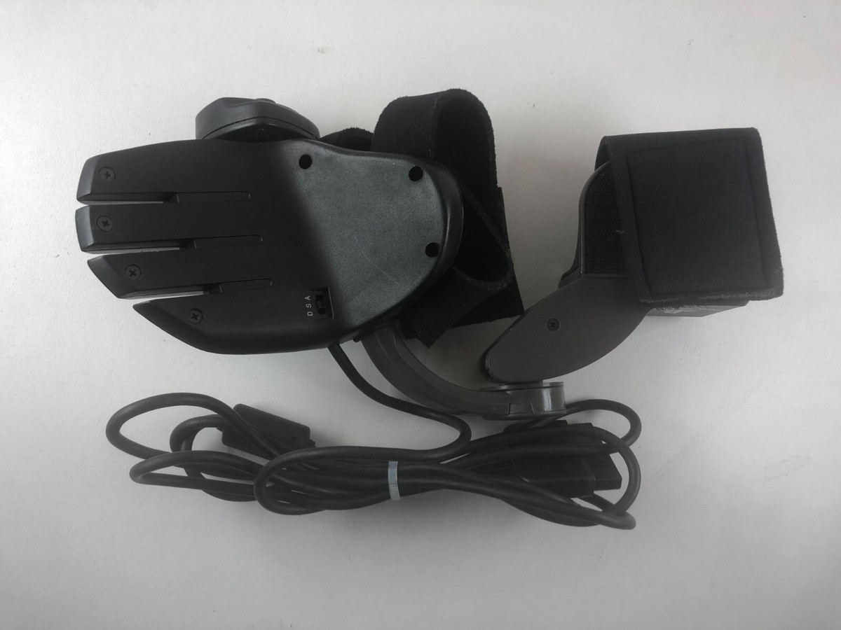Manette Gant PlayStation 1 (PS1) - Modèle Reality Quest, En Bon état, Filaire