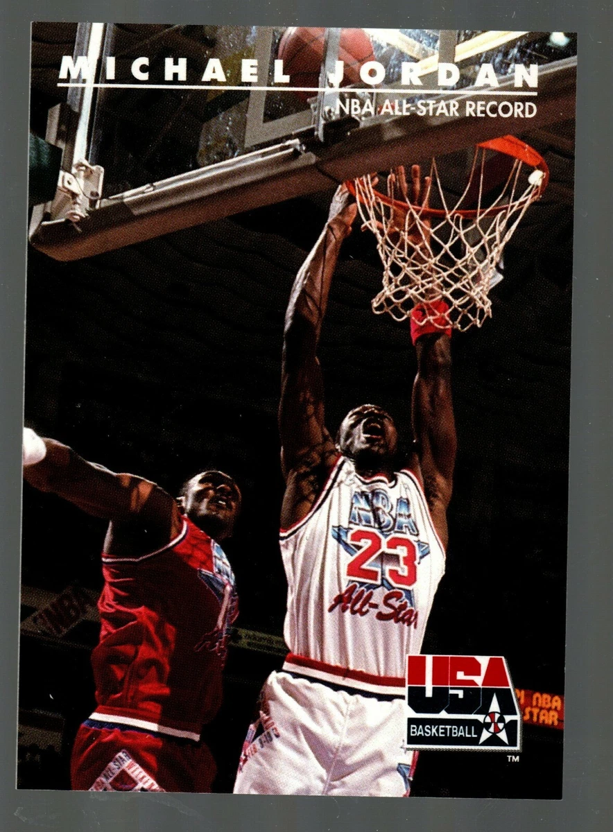 1992 SkyBox USA #43 Michael Jordan / NBA All-Star Record