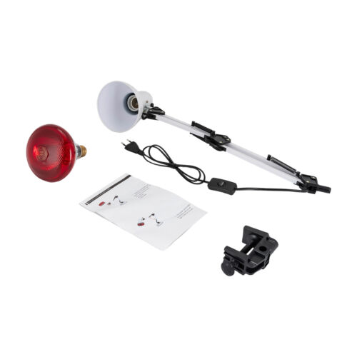 360° Infrarot-Lampe Rotlicht-Strahler Infrarot-Lichttherapie Therapielampe 150W - Bild 4 von 18