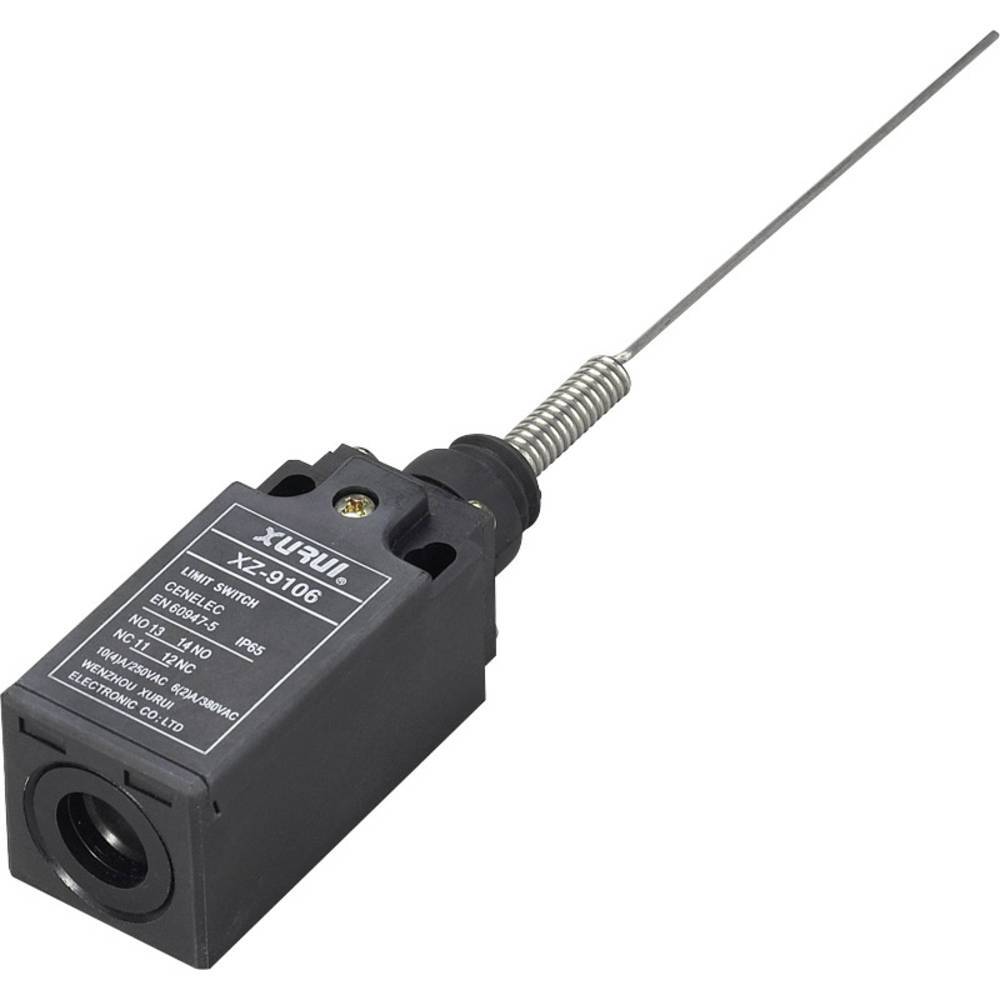 TRU COMPONENTS 1426608 XZ-9/106 Fine corsa 250 V/AC 10 A Asta Momentaneo IP65 1