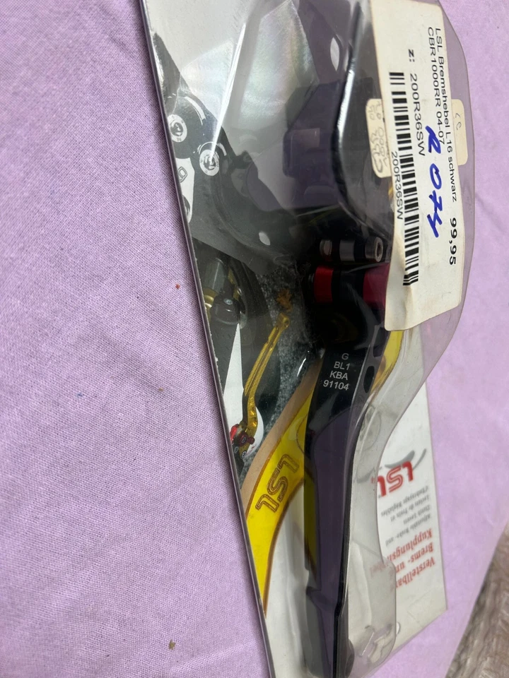 Kupplungshebel LSL  L16 Honda CBR1000RR SC57 2004-07 R-074 . - Bild 3 von 4