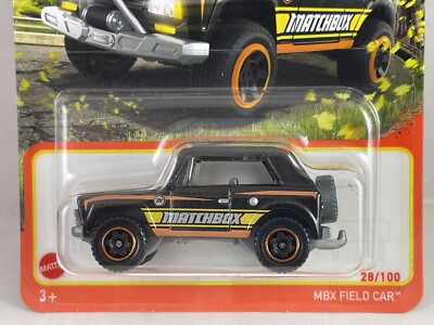 Matchbox 2023 MBX 70 Years Team Matchbox 28/100 Black MBX Field