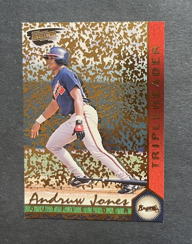 1999 Pacific Revolution Andruw Jones #22 card