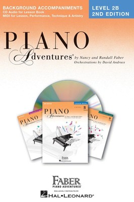 Level 2B Lessons CD Only - Faber Piano Adventures CD NEW 000420071