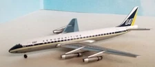 Aeroclassics AC411025 UAT Aeromaritime DC-8-33 F-BJLA Diecast 1/400 Jet Model