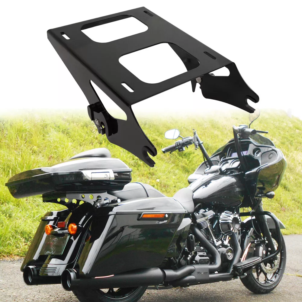 Detachable 2 up Tour Pack Luggage Rack For Harley Davidson Street