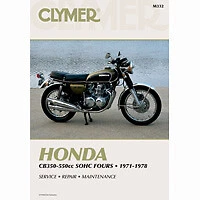 CLYMER 1974-1978 Honda CB550K MANUAL DE REPARACIÓN M332 Foto 2 de 2