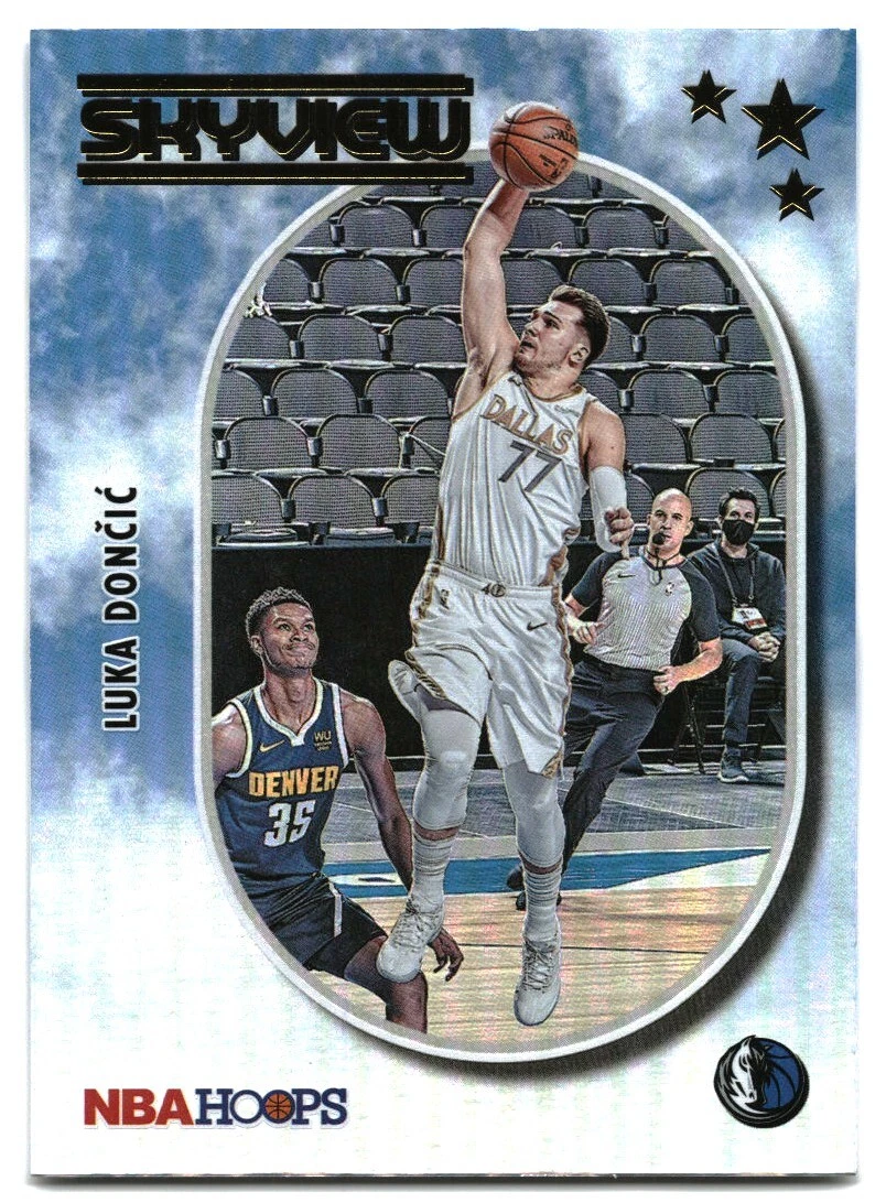 2021-22 Hoops Skyview Holo Luka Doncic Dallas Mavericks #11