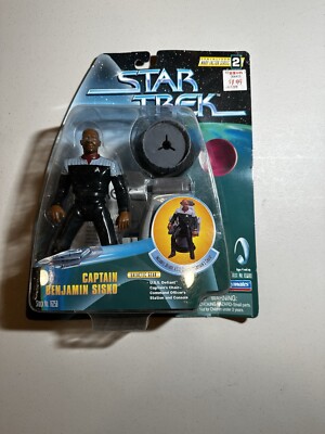 New Vintage 1998 Star Trek BENJAMIN SISKO  Warp Factor Series 2 Action Figure 