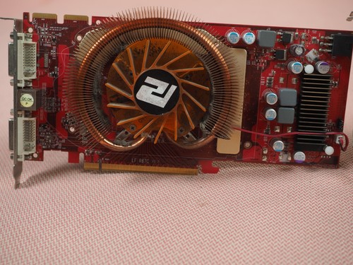 Two PowerColor Radeon HD AX3870 512MD3-P PCIe 2.0 x16 Graphics Cards 512MB DVI - Picture 4 of 13
