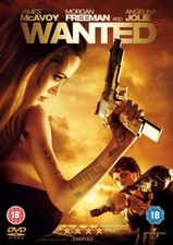 Wanted DVD (2008) James McAvoy, Bekmambetov (DIR) cert 18 FREE Shipping, Save £s