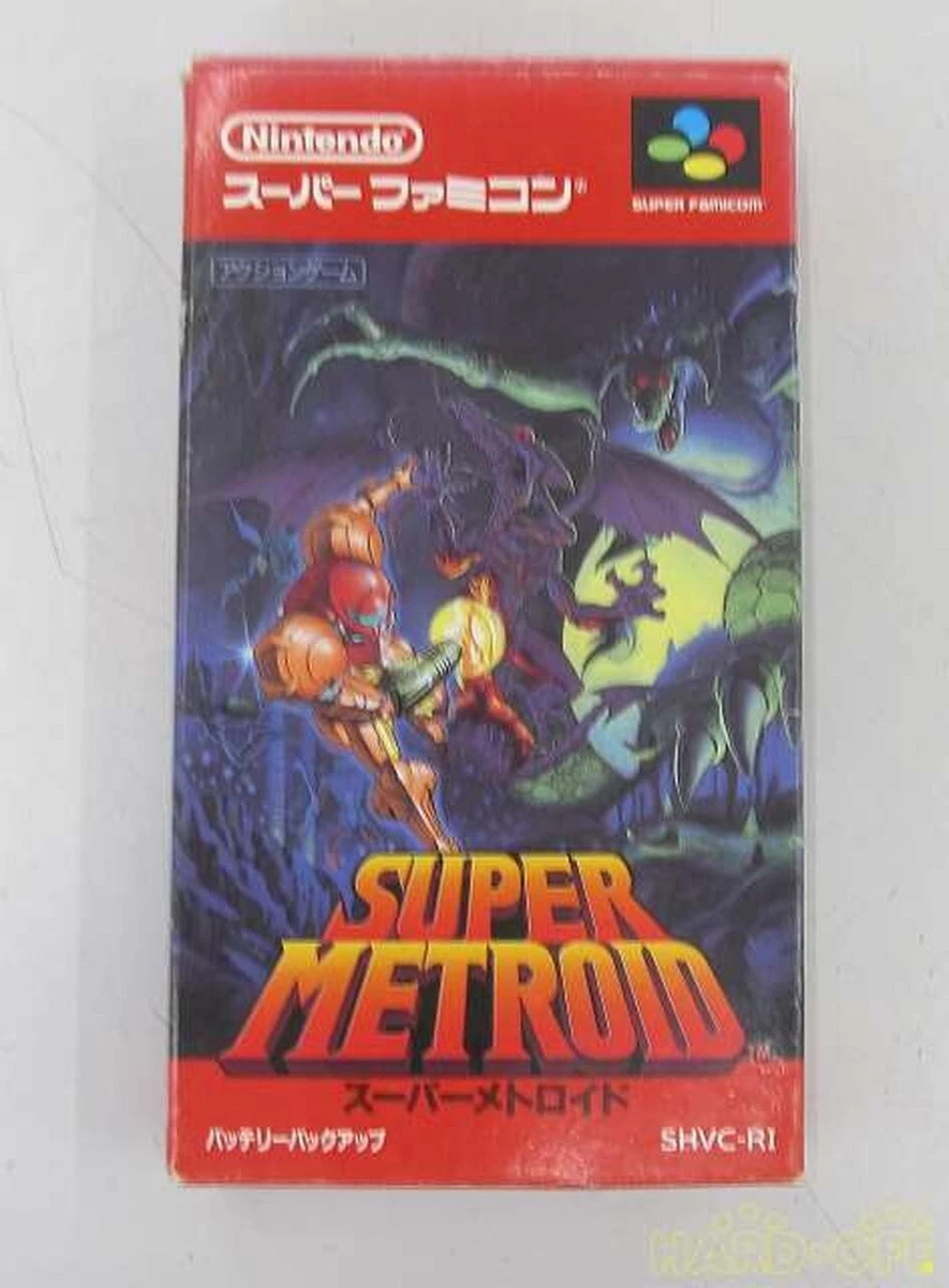 Boite SNES / Box : Super Metroid [NUKV-Classic