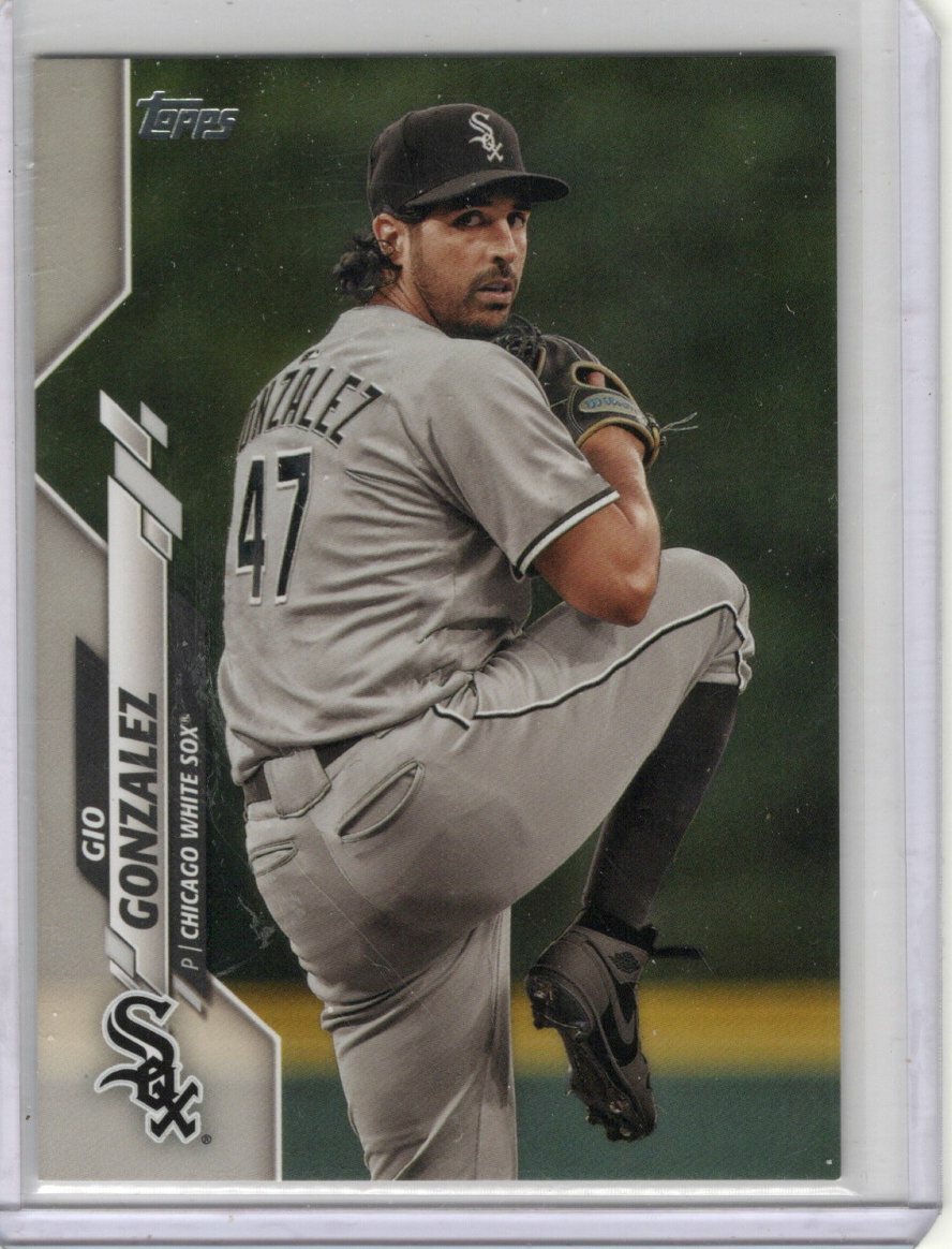2020 Topps Advanced Stats SP 289/300  #414 Gio Gonzalez Chicago White Sox 