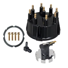 For Mercruiser Thunderbolt V8 5.0 5.7 6.2 7.4 Distributor Cap and Rotor Kit