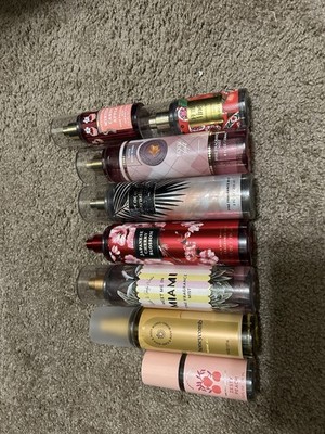 Bath & Body Works Mixed Body Care Lot Mist/Cream/EDP Vanilla, Moisturizing