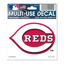 Cincinnati Reds 3"x4" Multi Use Decal NEW MLB Cling Car Truck Sticker Auto