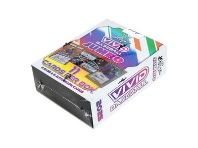 2025 LEAF VIVID MLB BASEBALL HOBBY JUMBO BOX - BRAND NEW - FREE SHIPPING    