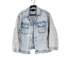 RISEN Bielie Oversized Denim Jacket Womens size L