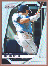 Brayden Taylor #207 2025 Panini Prizm Silver Prizm-2295