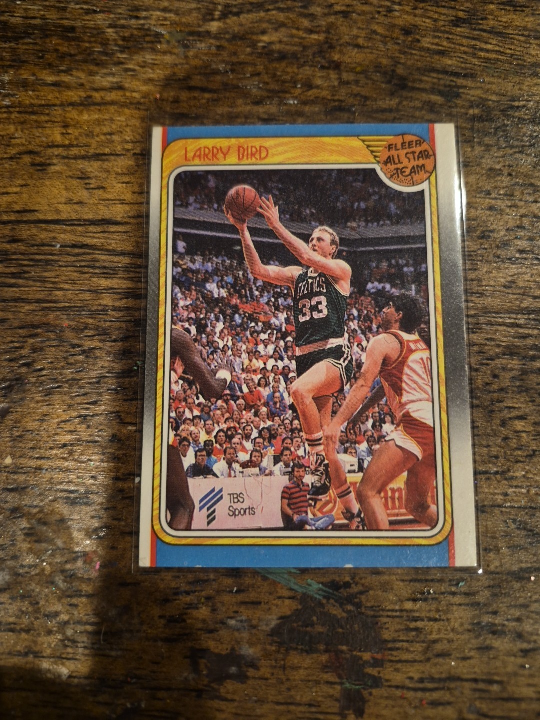 1988-89 Fleer - Fleer All Star Team Larry Bird #124