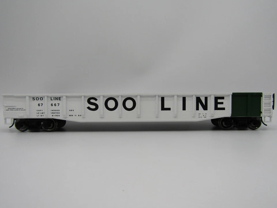 Atlas O Trainman® 52'6" Gondola - SOO 67667 2-Rail - Image 2 of 2