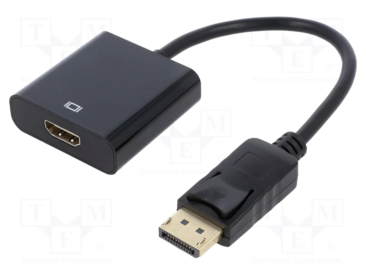 Gembird Noir A-Dpm-Hdmif-002 Câble Vidéo Et Adaptateur 0,1 M Displayport Hdmi Type A (Standard) - Neuf - Image 2