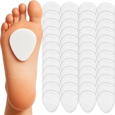 Metatarsal Pads for Women  Men 48 Pack Ball of Foot Cushions for Pain Reli...