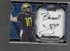 John Rhys Plumlee 2024 Leaf Metal Inscriptions Auto Card Mhi-jrp 100 John Rhys Plumlee 2024 Leaf Metal Inscriptions Auto Card Mhi-jrp 100