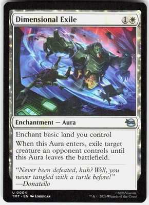 Dimensional Exile 4 Teenage Mutant Ninja Turtles Magic the Gathering