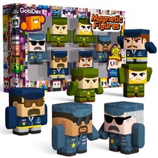 GobiDex Magnetic Army Men Action Figures, Military Toy Soldiers, Expansion Pack