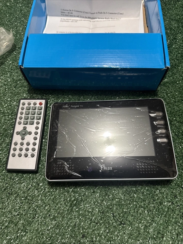 Tivax Hirez 7 Inch Portable Digital TV Complete with Accessories and Box Gaming - Image 3 of 4