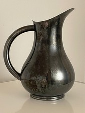 Kanne Karaffe Krug antik versilbertes Metall Silver Punze Mittelmeerraum