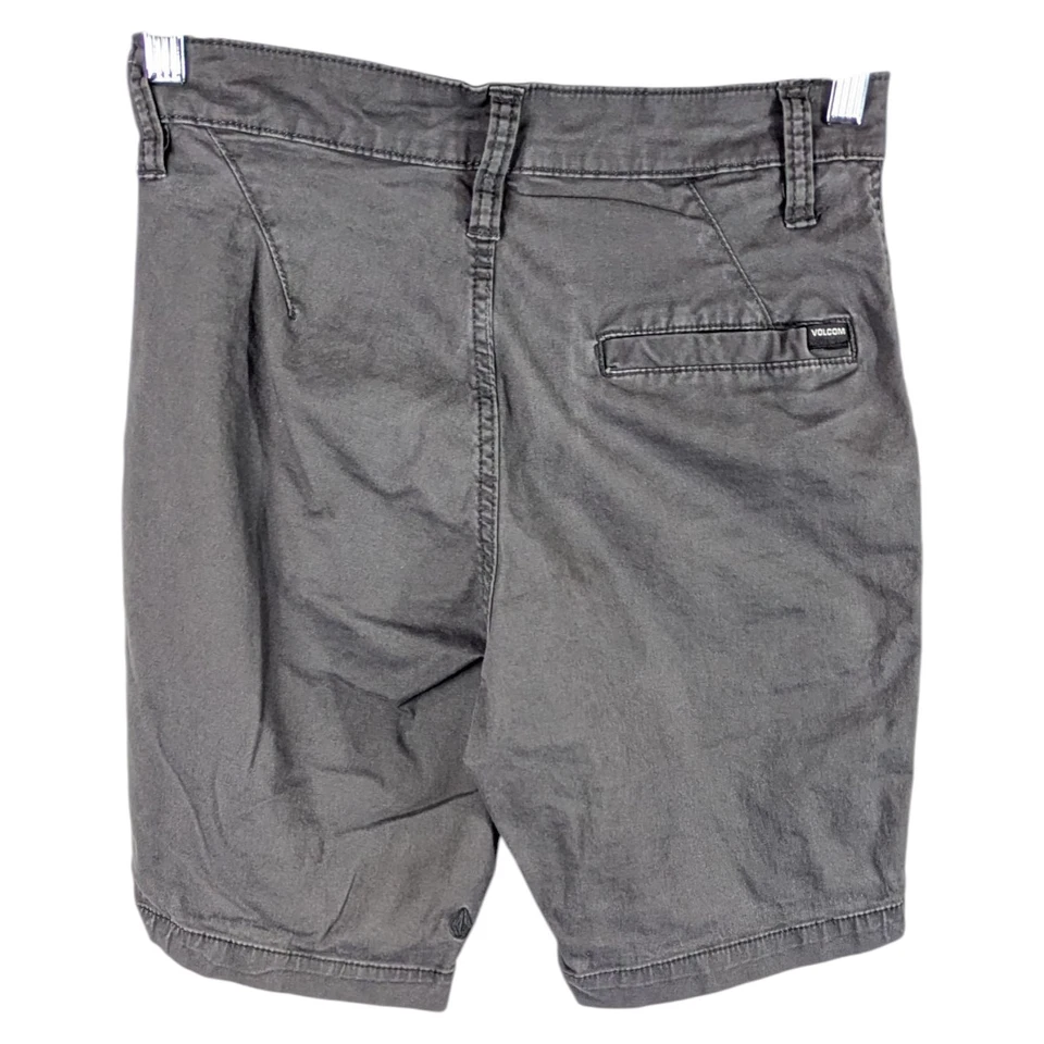 Volcom Shorts Gray Size 28 Mens 9 Inseam Chinos - Image 2 of 4