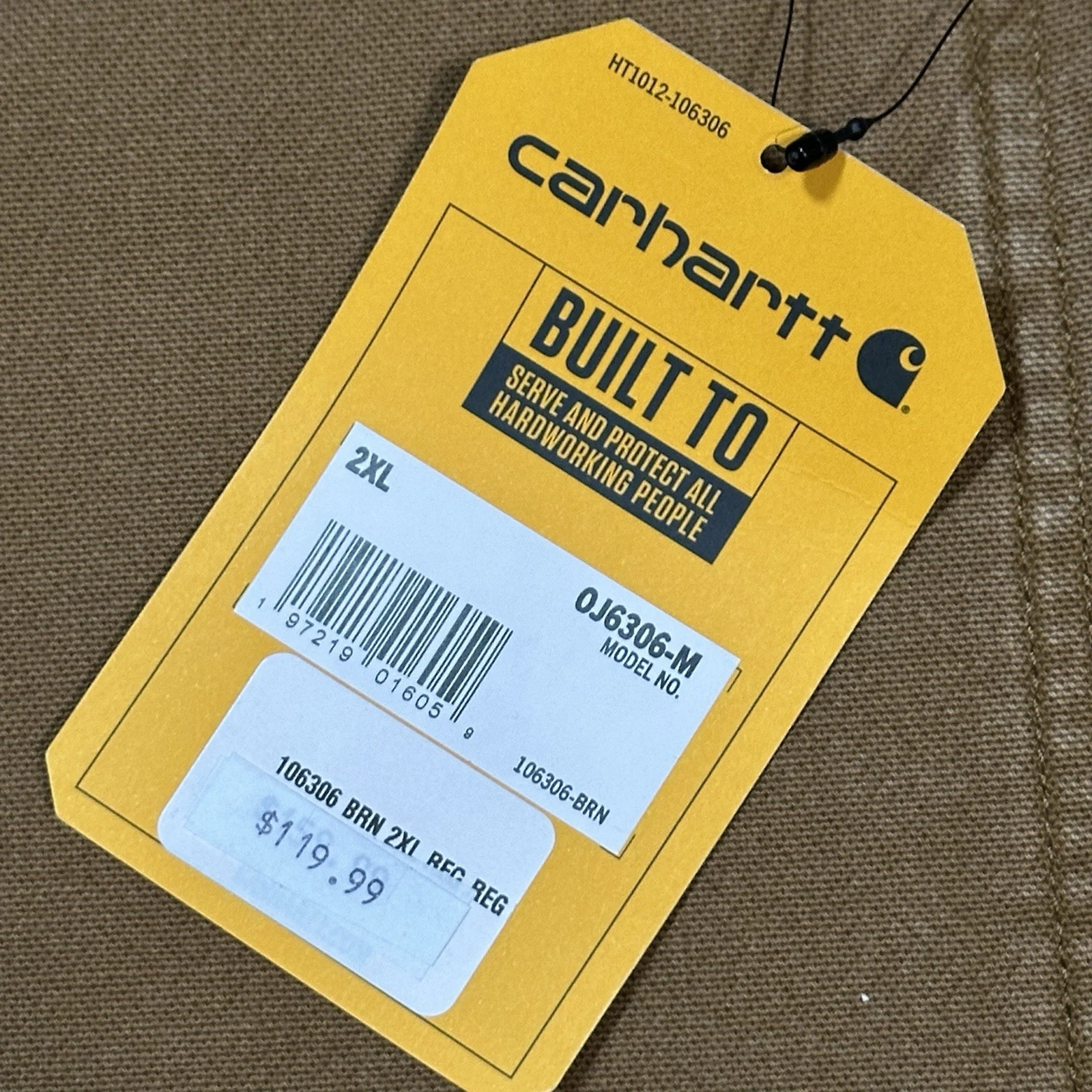 Carhartt Duck Detroit Rugged Flex 0J6306-M Workwear Jacket Men’s XXL Relaxed Fit image 4