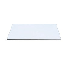 19" x 30" Rectangle Tempered Glass Table Top 3/8" Thick Flat Polish Edge