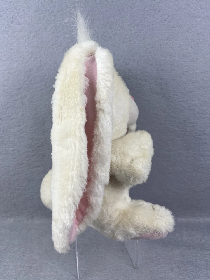 Peluche de colección 1989 Galoob Lost 'N Founds Cry Honey Bunny Rabbit 11""! Ojos tristes  Foto 4 de 4