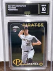 Paul Skenes Rookie Card Topps Chrome Gem Mint 10 Pittsburgh Pirates Cy Young