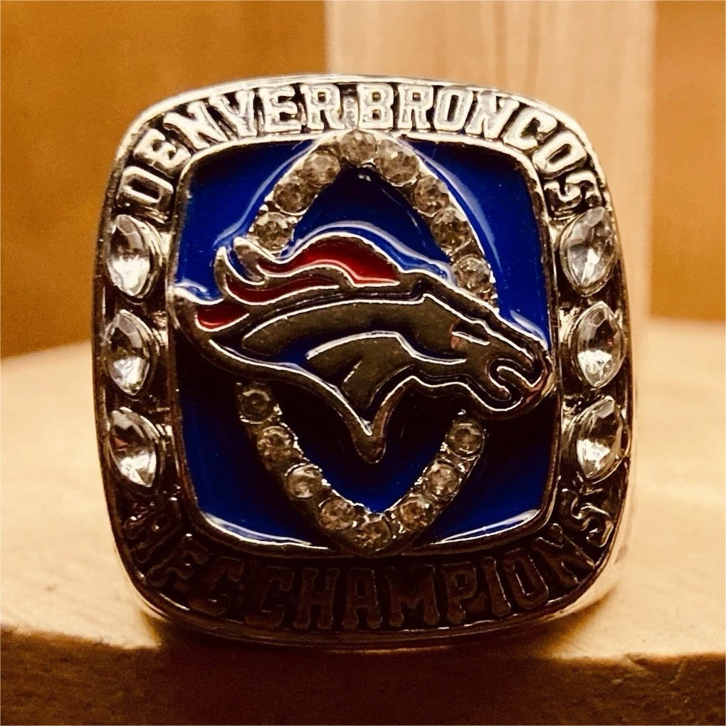 1987 Denver Denver Broncos Afc Championship Rings Missing Rings