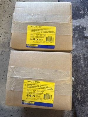 Square D 9070TF50D1 Industrial Control Transformer 0.05 KVA 50/60Hz
