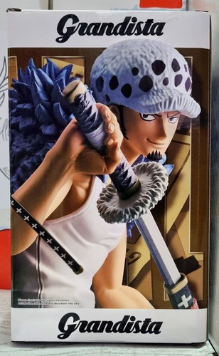 ONE PIECE STATUA TRAFALGAR LAW BANDAI FIGURE BANPRESTO GRANDISTA 22CM ORIGINALE - Foto 4 di 7